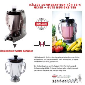 JLH/ Hällde Sommeraktion für SB-4 Mixer